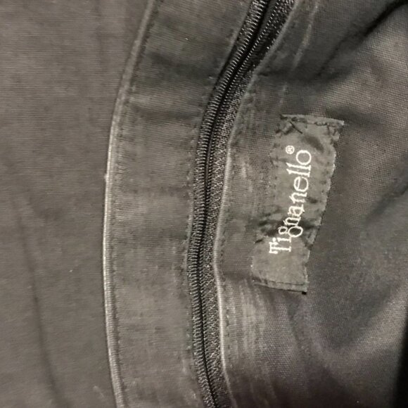 TIGNANELLO  Medium Sized Messenger Smooth Leather Bag Black - Picture 4 of 4